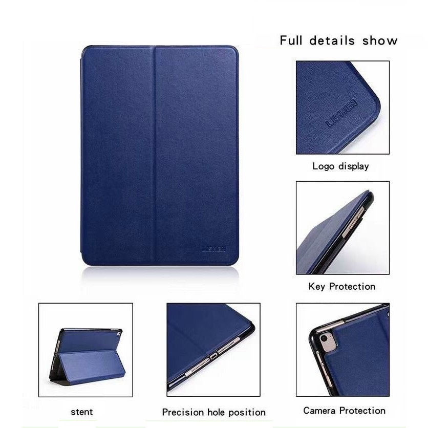 Bao da samsung tab a9.7  hiệu lishen cao cấp , bảo vệ bao da tuyệt đối