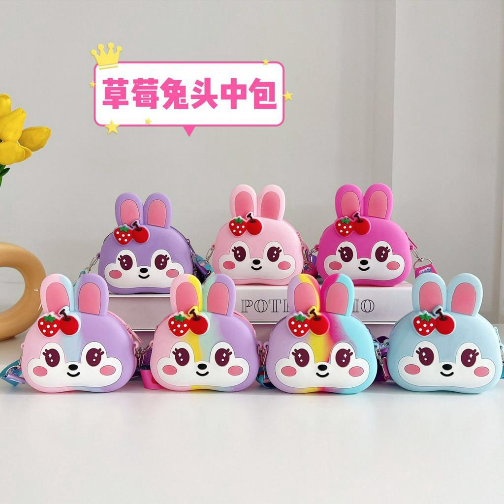 Túi Đeo Chéo Thỏ Sắc Màu PK237 Cho Bé Gái - Jumping Beans Official Store