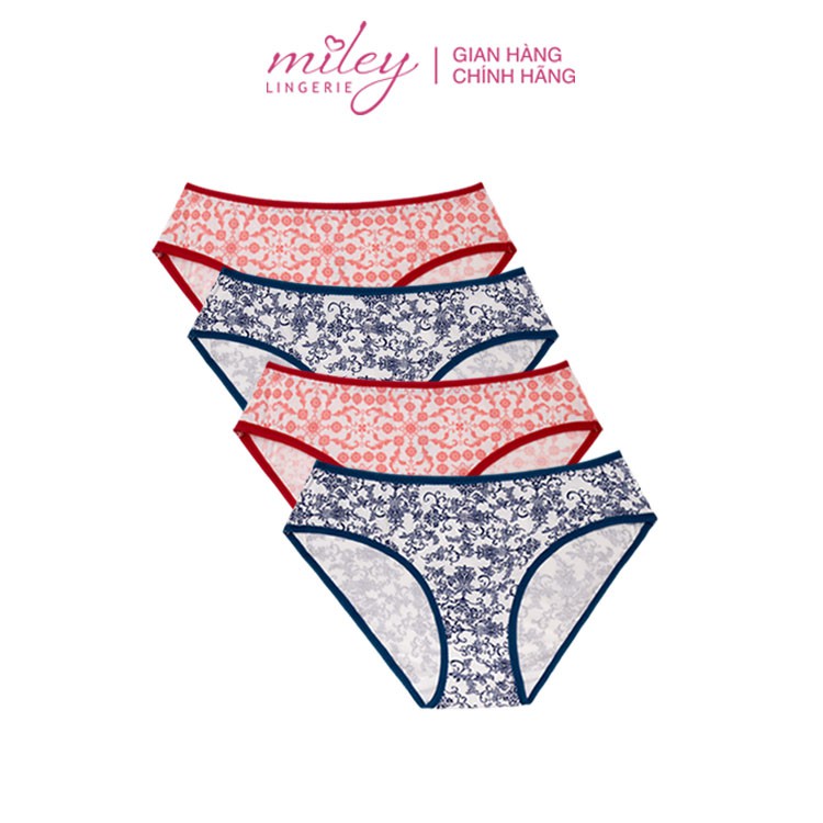 Combo 4 Quần Lót Nữ Cotton Flexi Miley Lingerie - BCS40-BCP40 ( Màu Ngẫu Nhiên) | BigBuy360 - bigbuy360.vn
