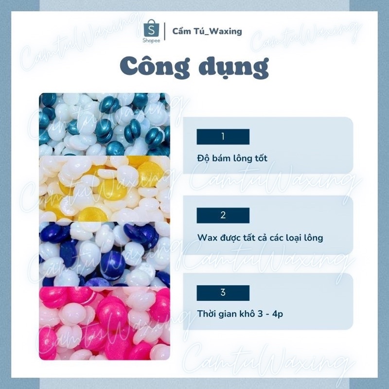 SÁP WAX LÔNG [NHŨ MIX] SIÊU BÁM LÔNG [TẶNG KÈM QUE GỖ PHẾT SÁP]