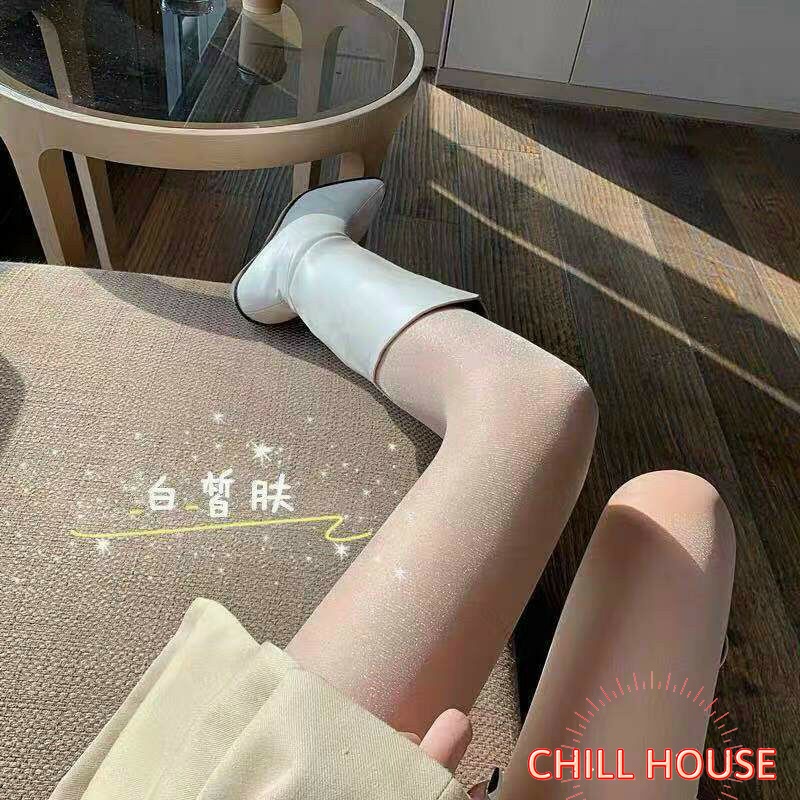 Quần tất nữ, quần tất tàng hình 12D nhũ lấp lánh siêu dai cao cấp CHILL HOUSE