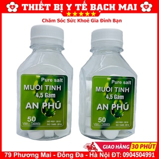 Muối Viên Sinh Lý NACL 0,9% Hộp 50 Viên