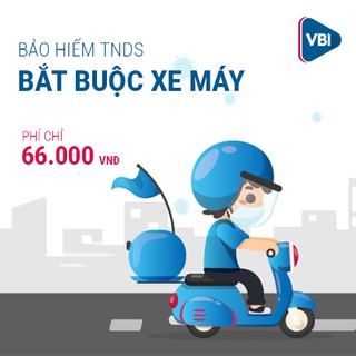 TOÀN QUỐC [E-Voucher] Bảo Hiểm TRÁCH NHIỆM DÂN SỰ Bắt Buộc Xe Máy trên 50cc -TNDS- VBI - VIETINBANK