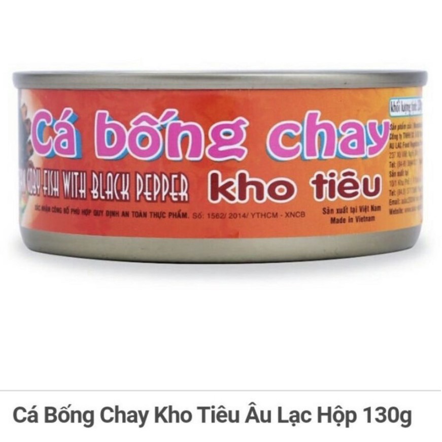 Cá bống kho tiêu Chay Âu Lạc Hộp 130g -  Hương vị thơm ngon, sử dụng tiện lợi, ngon hơn khi ăn với cơm | BigBuy360 - bigbuy360.vn