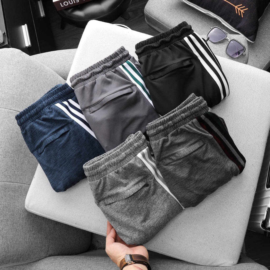 Quần jogger nam tập gym yoga quần thể thao ống suông cao cấp bigsize xuất khẩu QCTNA