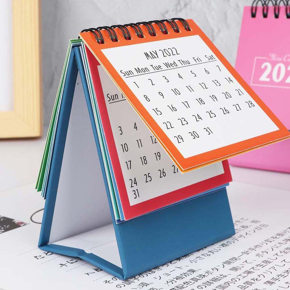 Lịch 2022 PEWANY Lịch Nhắc Nhở Ngày Tháng Màu Sắc Đơn Giản