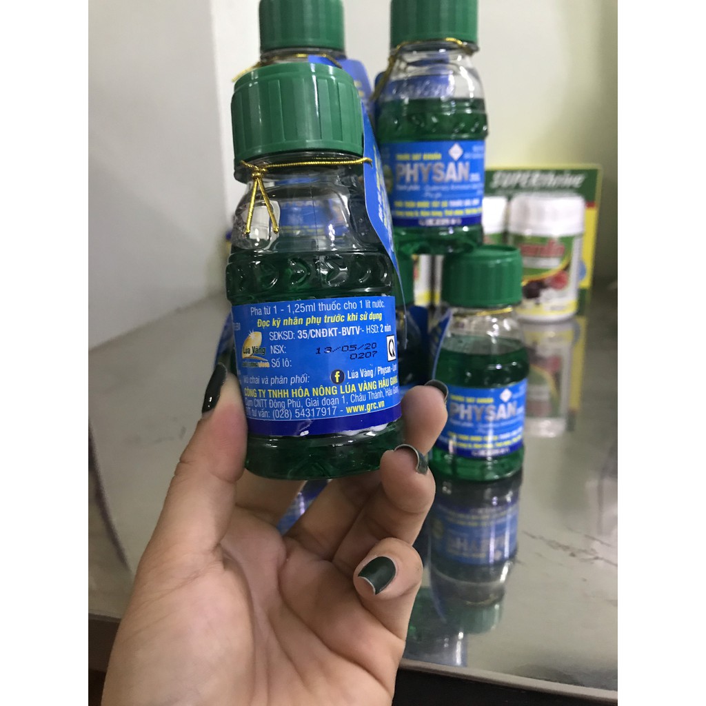 Thuốc sát khuẩn PhySan 20SL - Diệt vi khuẩn thối nhũn trên phong lan (100ml)