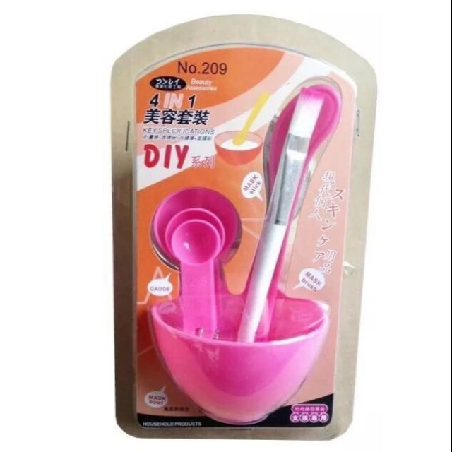 Combo 10 bộ bát trộn mặt nạ.
