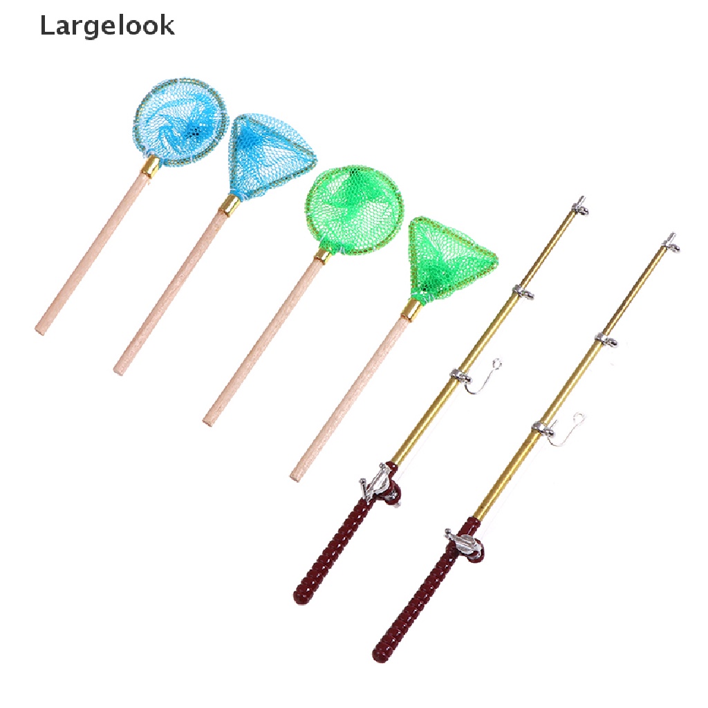 Bộ Đồ Chơi Cần Câu Cá Mini Cho Búp Bê