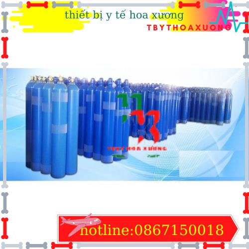 Full bộ bình ôxy y tế 9L sử dụng ngay