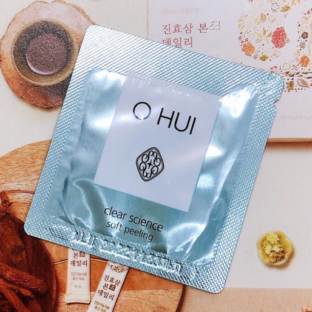 [SALE SẬP SÀN] GÓI SAMPLE TẨY, KÌ TẨY DA CHẾT OHUI 1ML GIÚP DA MỀM MỊN