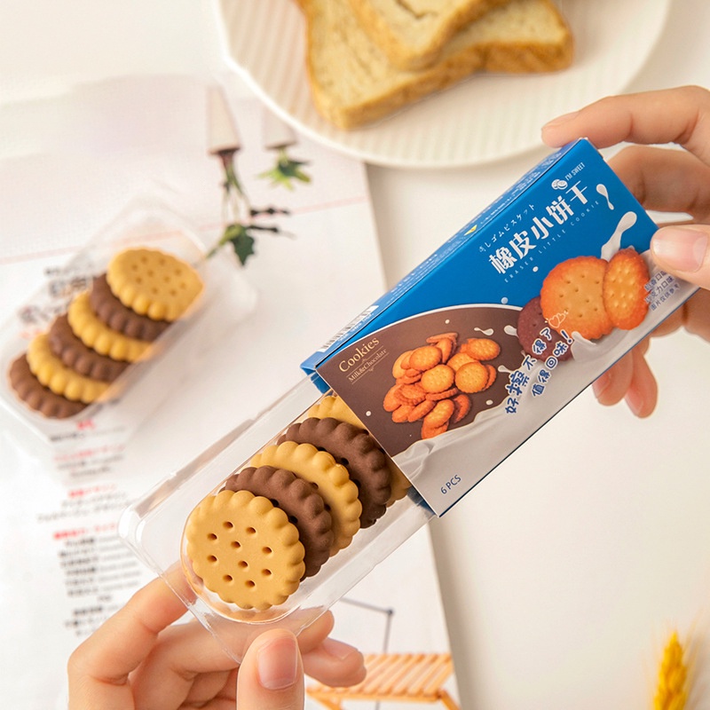 Gôm Tẩy Hình Bánh Mì Sandwich Hoạt Hình Sáng Tạo