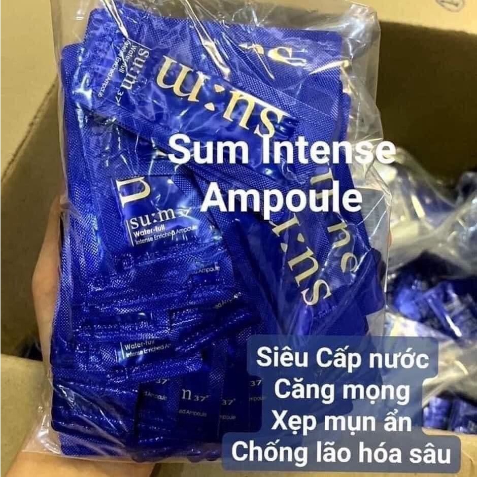 TINH CHẤT VÀNG SUM XANH AMPOULE , gói mini 1ml/gói