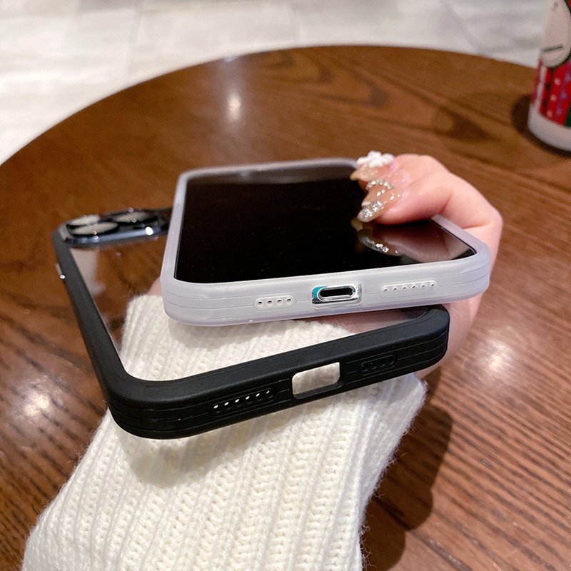 Ốp Điện Thoại Silicon Cứng Trong Suốt Chống Sốc Chống Rơi Cho iPhone XS MAX XR XS 8 7 Plus SE2020 11 Pro