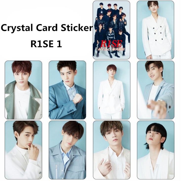 Set 10 thẻ ảnh thành viên nhóm nhạc KPOP R1SE