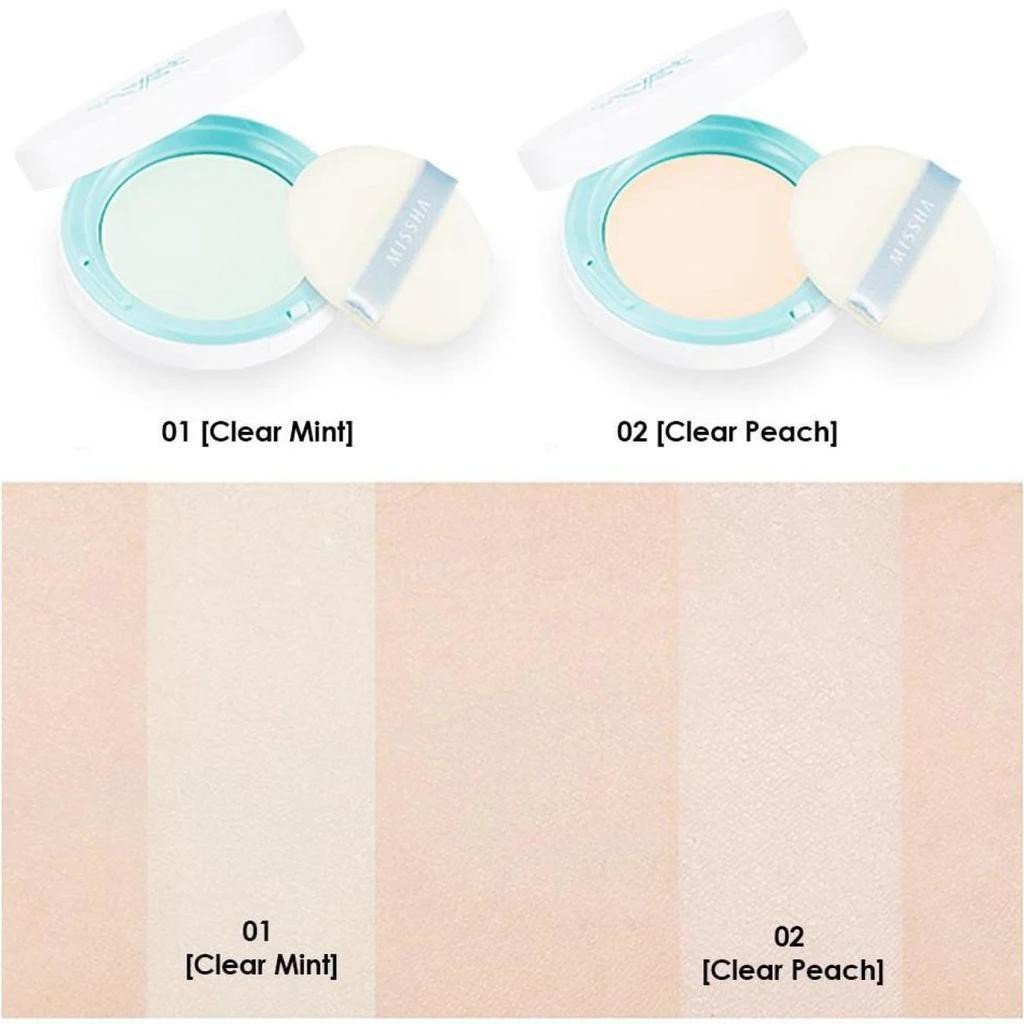 Phấn Phủ Dạng Nén Kiềm Dầu Missha Sebum Cut Powder Pact 11g