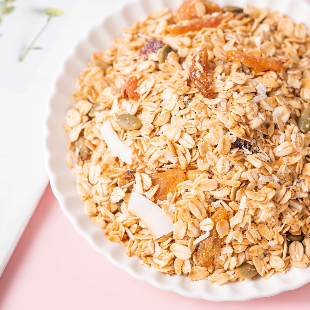 Ngũ cốc granola siêu hạt nguyên vị ONFOD giảm cân dành cho người tiểu đường, ăn kiêng, bà bầu, gym 250g 500g