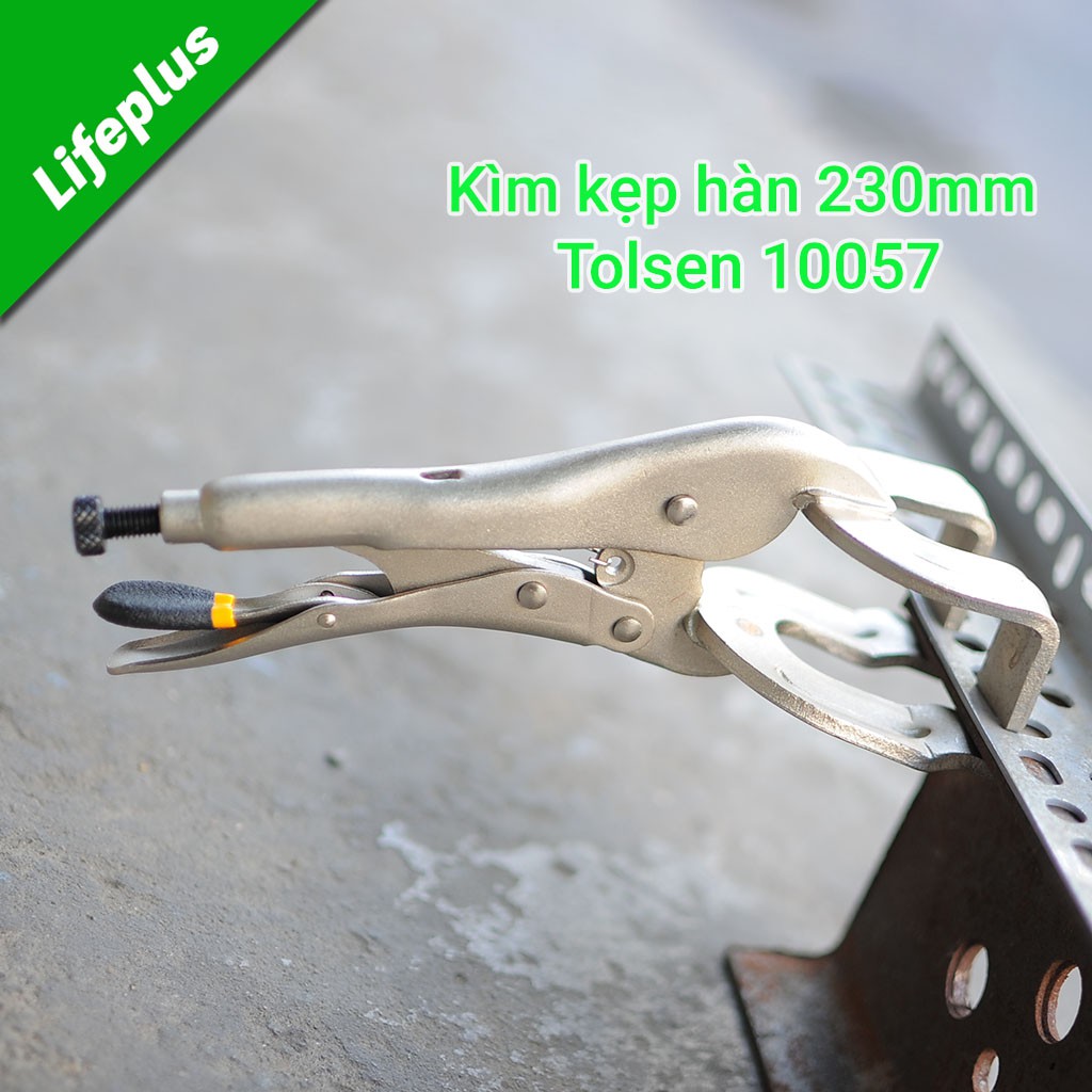 Kìm kẹp hàn (kìm càng cua) Tolsen 10057 230mm