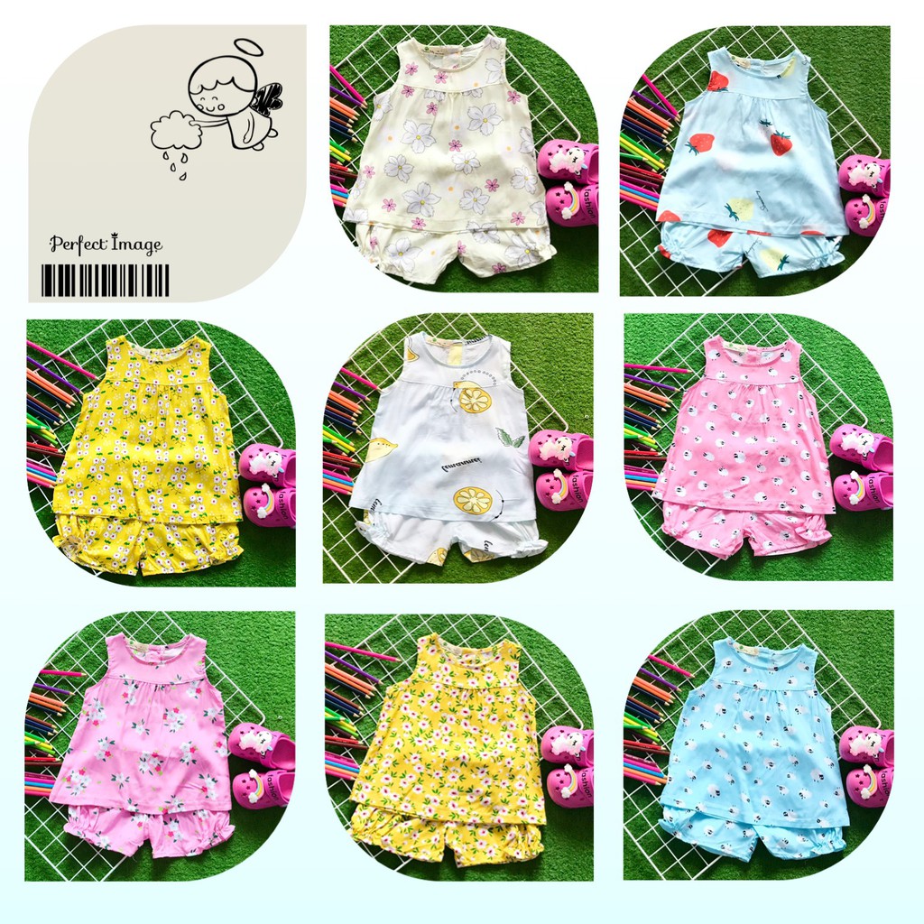 BỘ LANH BÉ GÁI NHIỀU MÀU CHO BÉ TỪ 7-33KG