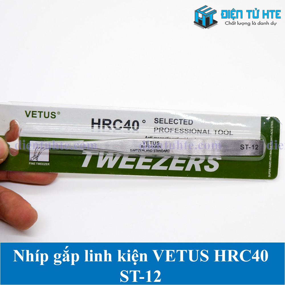 Nhíp gắp linh kiện VETUS loại tốt ST-10/11/12/13/14/15/16/17 [HTE Quy Nhơn CN2]