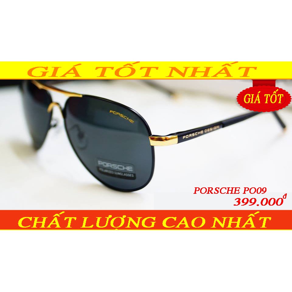 Kính mắt nam PO09 - Fullbox (P8503) -