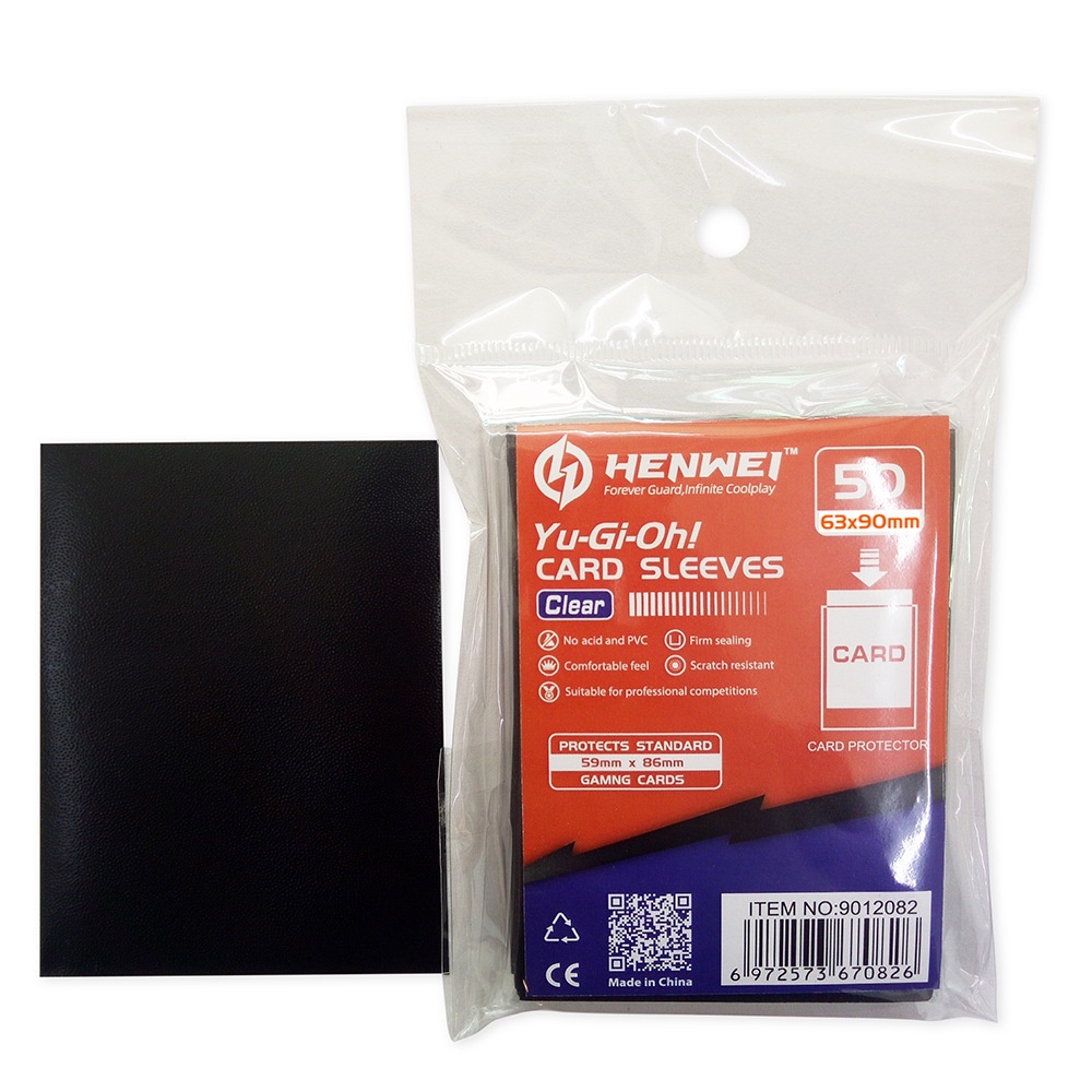 50 cái Bọc thẻ bài Yugioh Size sleeve nhám dành cho Yugioh Vanguard nhiều màu sắc
