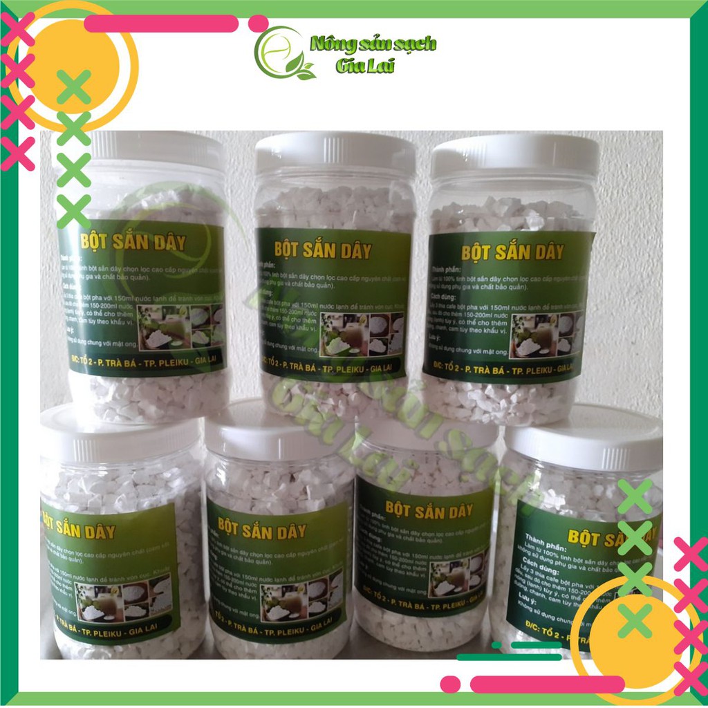 1kg Bột sắn dây thơm, ngon  chuẩn  sấy bằng điện bột rất mịn và thơm, trắng sạch