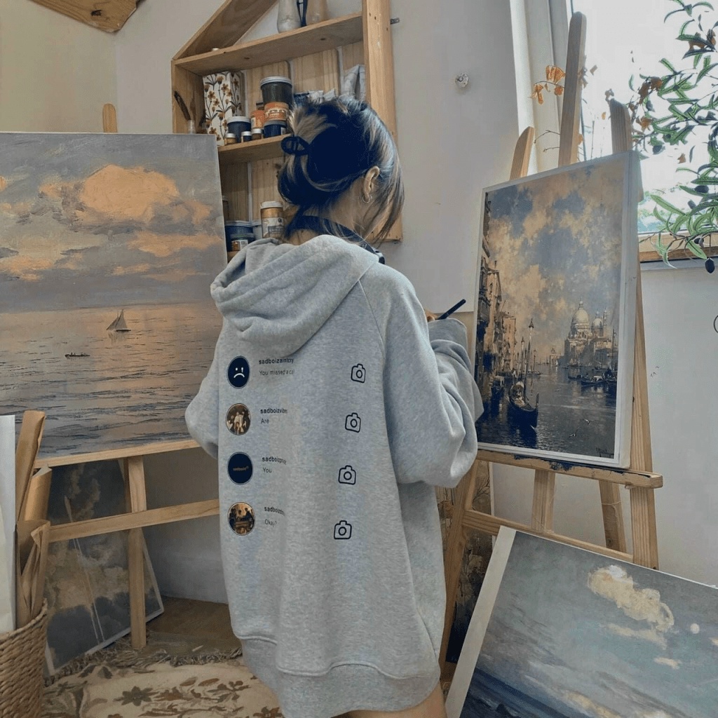 Áo Khoác Hoodie Kiểu Chui Đầu Có Túi Trước Bụng SuBoiz Unisex Nam Nữ Đều Mặc Được Thời Trang HHP Fashion