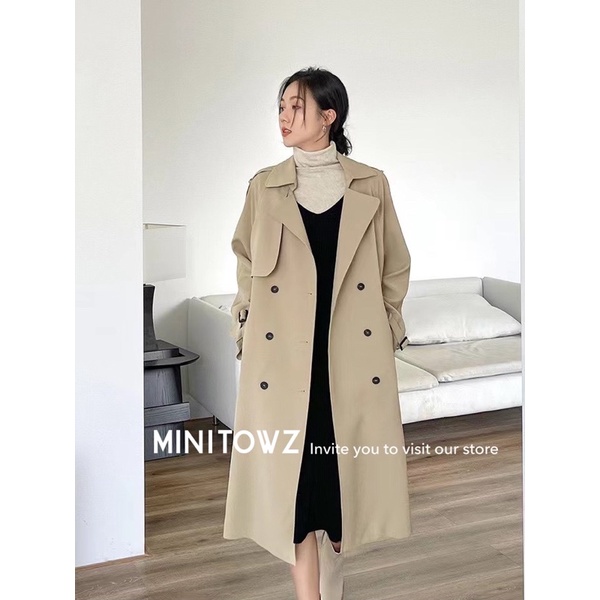 Trendcoat dáng dài