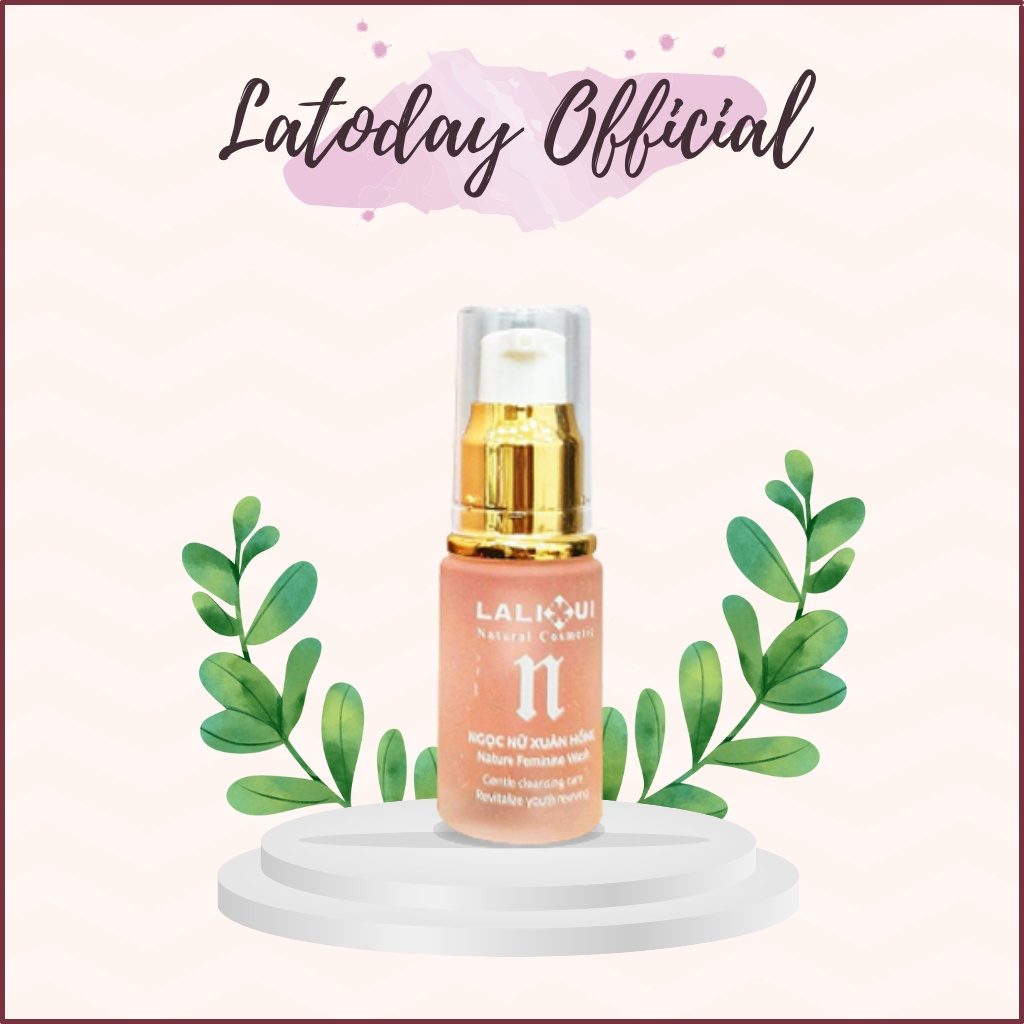 Dung Dịch Vệ Sinh Serum Ngọc Nữ Xuân Hồng Lalihui Giúp Trẻ Hóa Cô Bé 20ml