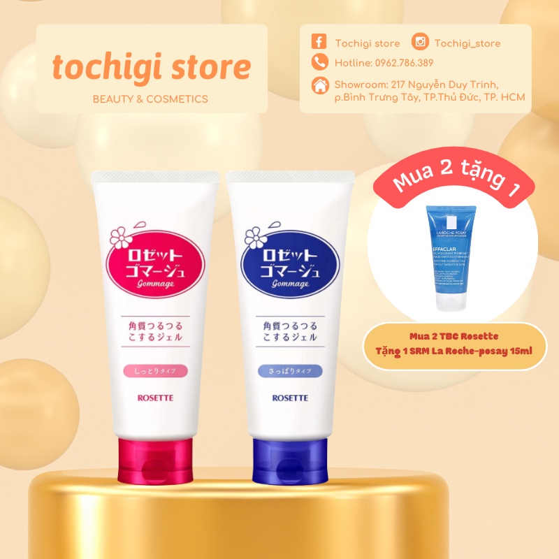 Tẩy da chết Rosette Peeling Gel Nhật - HÀNG NHẬT CHÍNH HÃNG