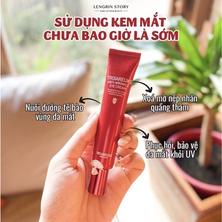 Combo 2 kem dưỡng mắt troiareuke anti-wrinkle eye cream