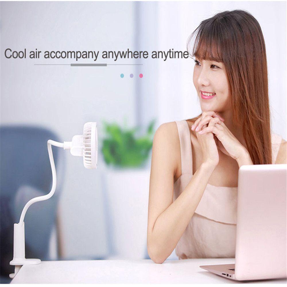 Quạt Làm Mát Tích Hợp Đèn LED Tiện Dụng