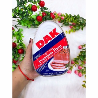 Thịt hộp dak premium ham 454g của mỹ date tháng 1/2022