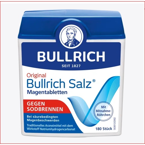 Bullrich Salz hộp 180 viên của Đức