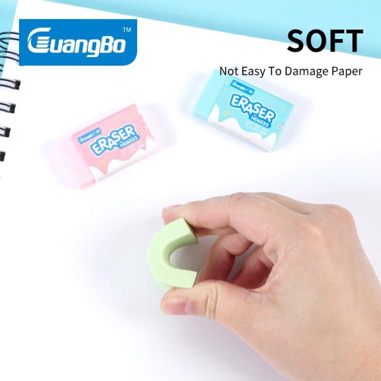 Tẩy học sinh Macarons 4B GuangBo H06033