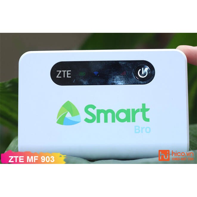 Bộ Phát Wifi 3G/4G ZTE MF903 – Tốc Độ Cao – Pin Khủng kiêm sạc dự phòng