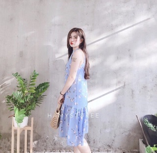Đầm hoa đuôi cá