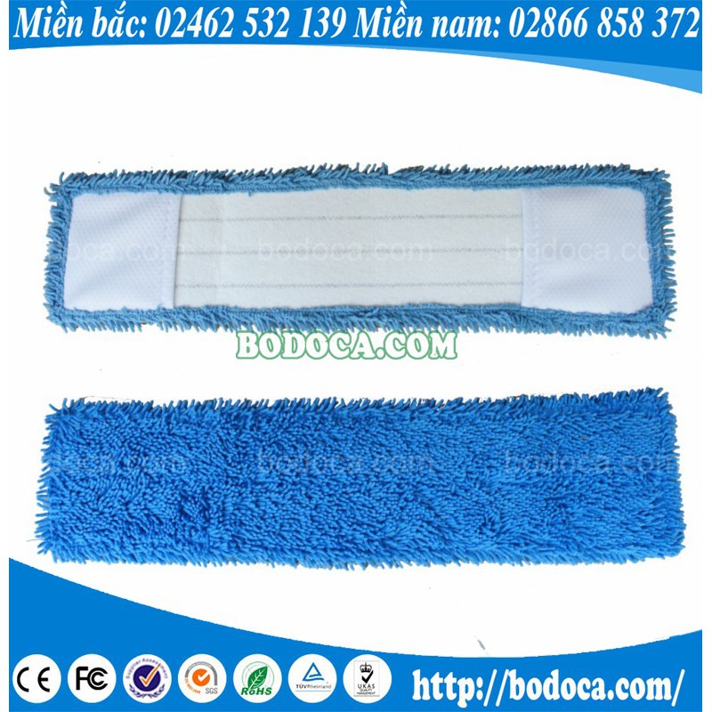 Cây lau nhà Microfiber (Loại 1 Bodoca) 45cm- cán rút