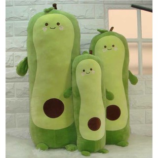 Quả bơ nhồi bông dài  cao cấp | Gấu Bông hình trái bơ để ôm. Kích thước - 70cm -100 cm