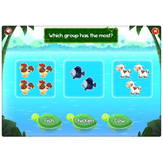 thẻ học Toán tiếng anh Monkey Math