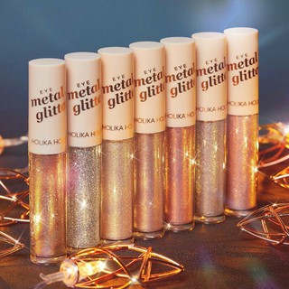 Nhũ mắt Holika Holika Metal Glitter 3.3g nhập khẩu Hàn Quốc - Nhũ mắt trang điểm