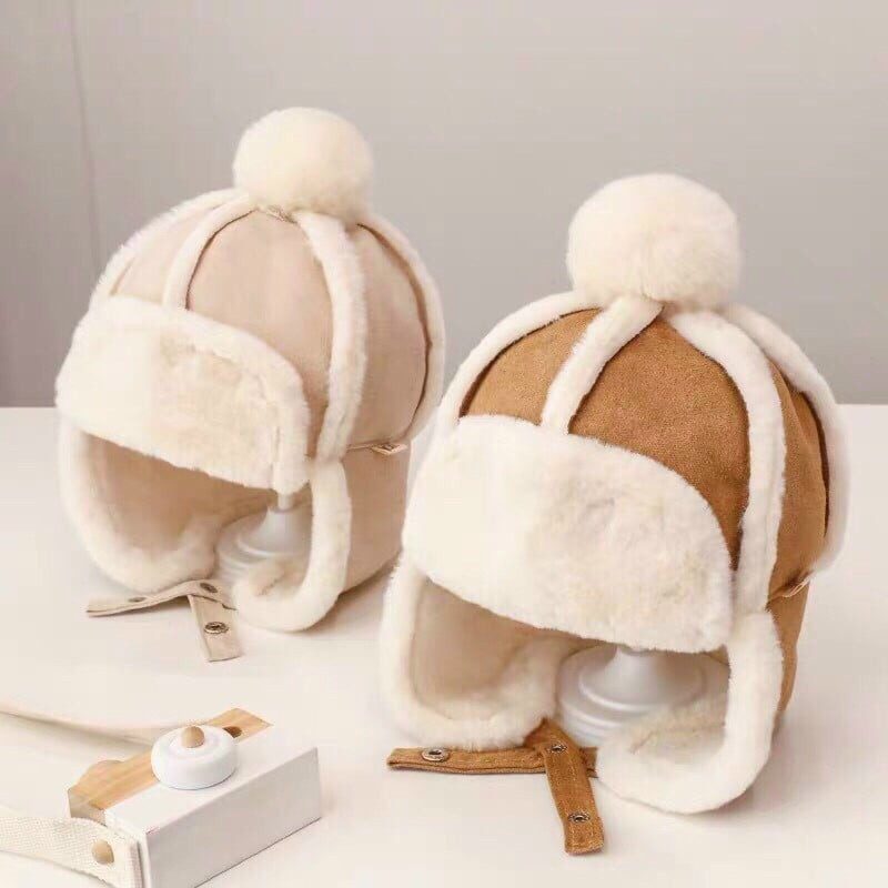 Mũ nỉ cho bé cực xinh siêu đáng yêu
