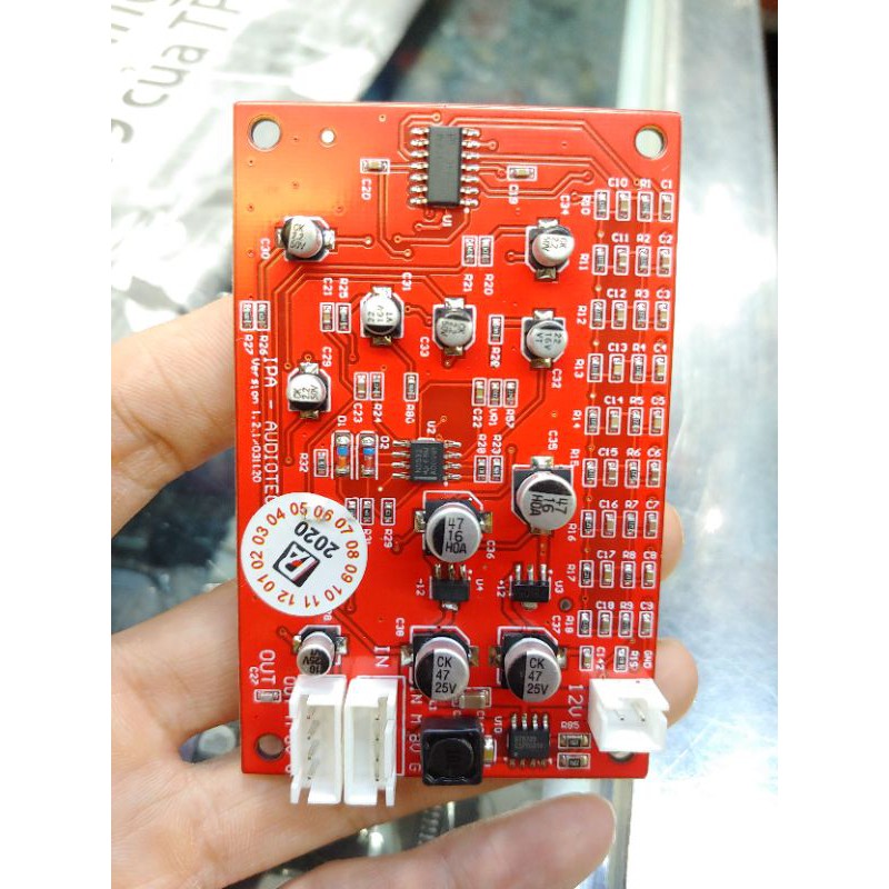 chống hú loa kéo nguồn đơn 5v 12v cao cấp mẫu 2020 dùng loa kéo ampli