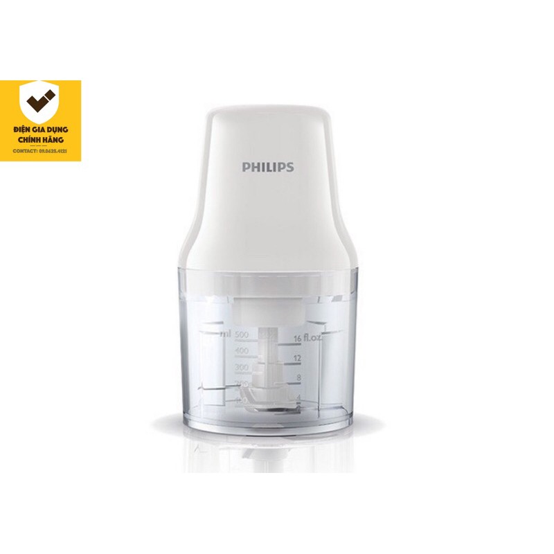 Máy xay thịt Philips HR1393 0.7L - Hàng chính hãng, Trưng bày