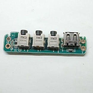 Dell Studio 1457 1458 Audio / USB IO Circuit Board - 2R5RK