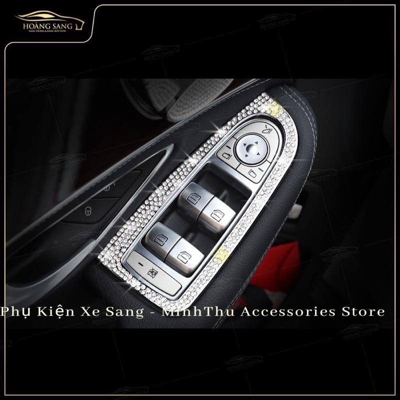 Bộ Đính Đá Full Nội Thất Xe Mercedes - Đá Cao Cấp Swarovski GLC, E200 E300 C200 C300