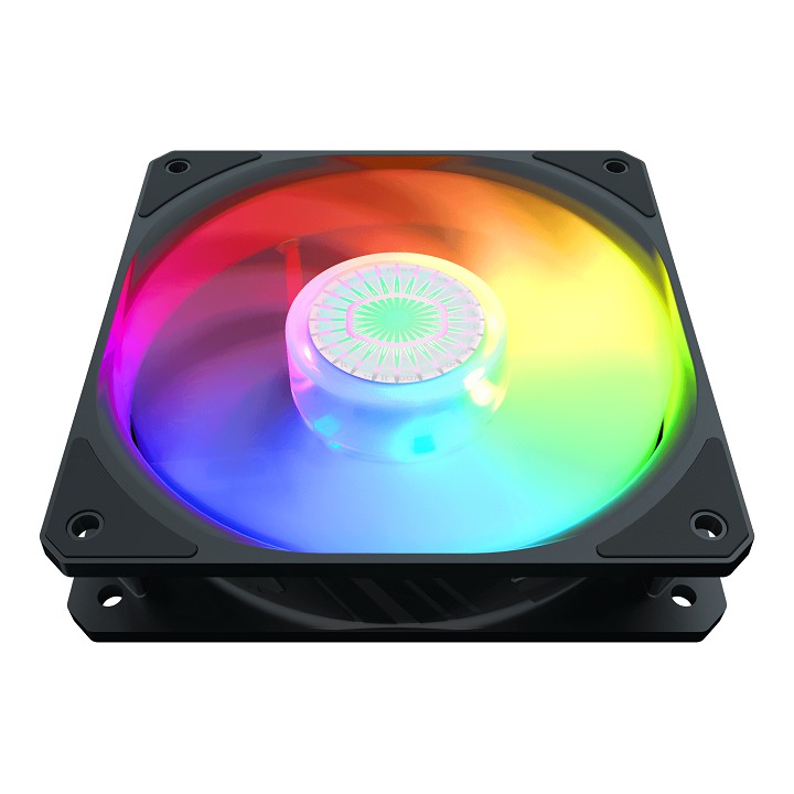 Quạt fan case 12cm Cooler Master SickleFlow 120 ARGB - Sức gió tốt, quay êm, bền bỉ, hiệu ứng đèn Addressable RGB