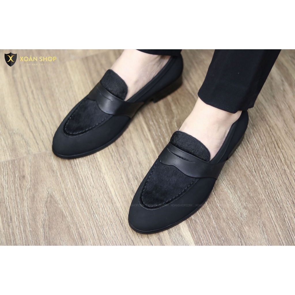 { Hot mùa hè 2022 } - Giày loafer nam cao cấp hot tăng 3-5cm Mã x137