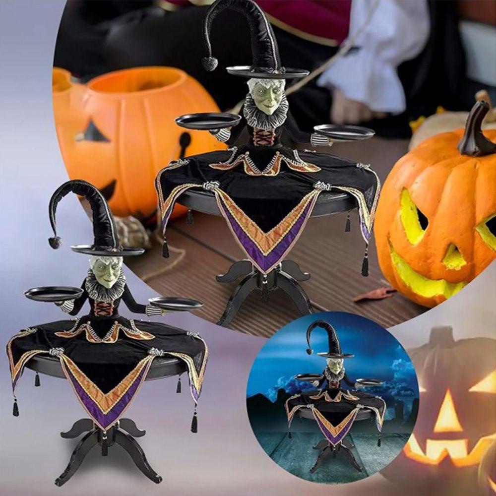 KUNHEV Giá Đỡ Trưng Bày Đồ Trang Trí Hình Phù Thủy Sáng Tạo